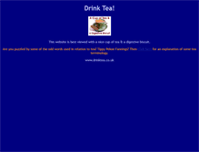 Tablet Screenshot of drinktea.co.uk
